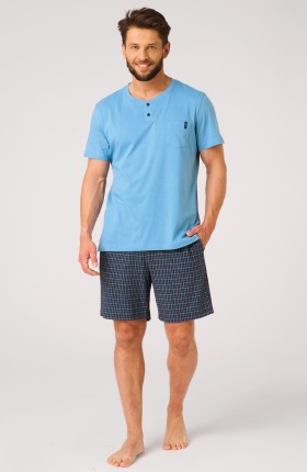 PIŻAMA MĘSKA MNS 414 R.2XL-3XL