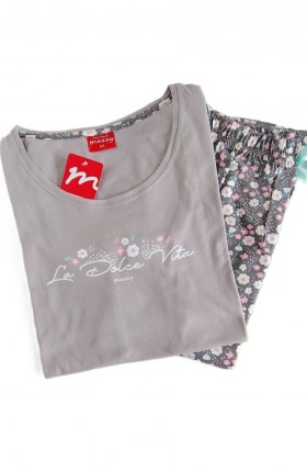 PIŻAMA DAMSKA LA DOLCE VITA KR