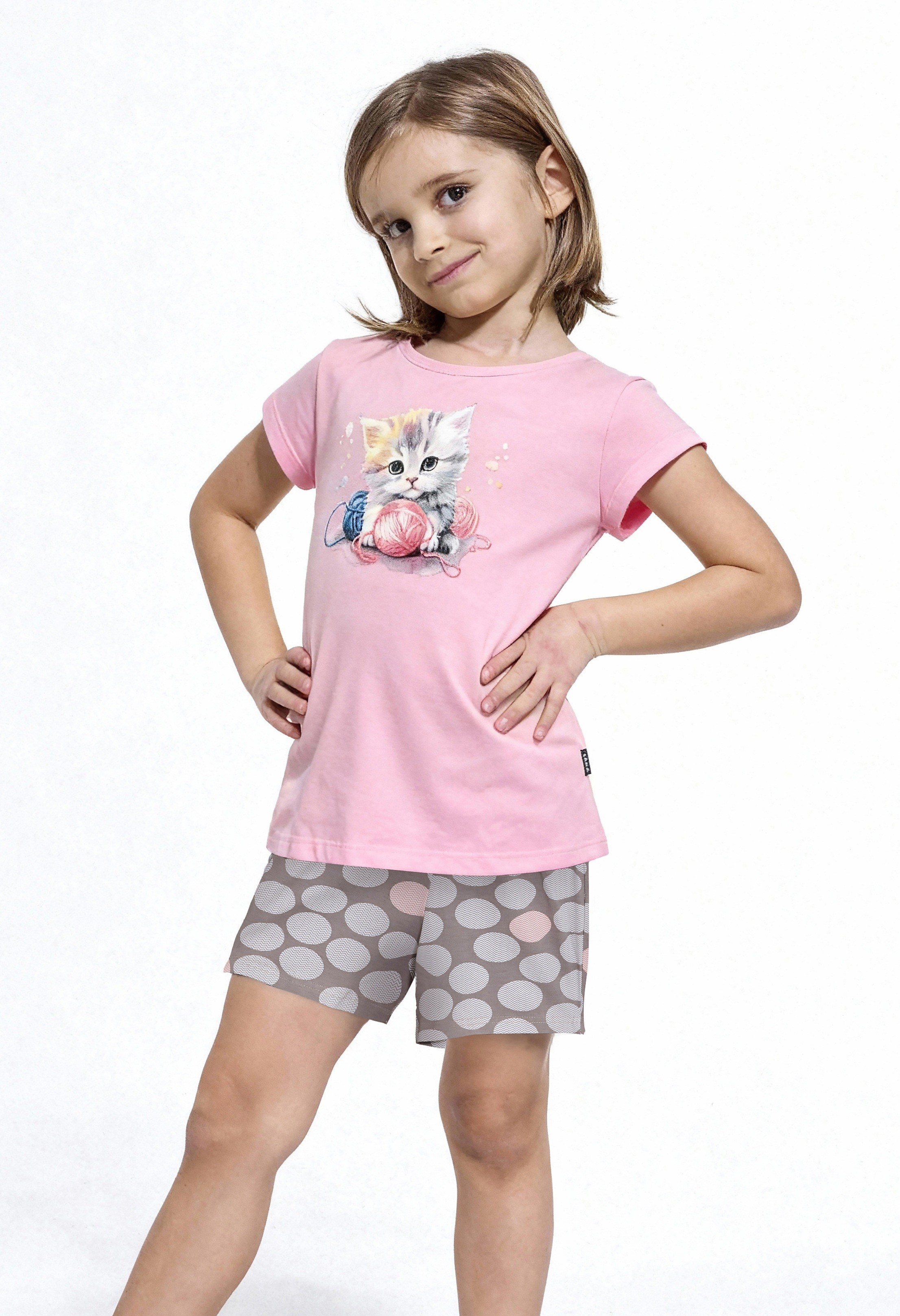 PIŻAMA GIRL KIDS 787/121 KITTY KR
