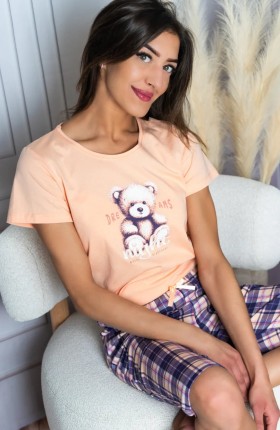 PIŻAMA DAMSKA MIŚ DREAMS KR
