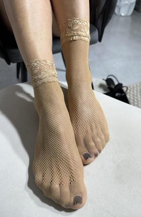 SKARPETY KABARETKI KORONKA