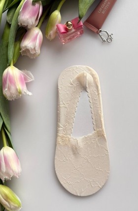 STOPKI WZOROWANE MINI KOKARDKI