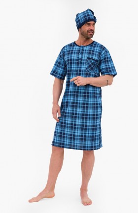 KOSZULA NOCNA MĘSKA 109/35 KR R.3XL-5XL