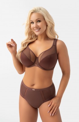 BIUSTONOSZ SOFT LUISSE K441/1 CZEKOLADOWY