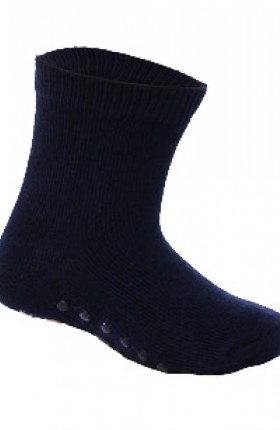 SKARPETKI GŁADKIE Z ABS 2-6 LAT