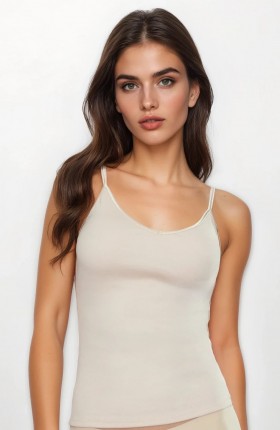 KOSZULKA LUNA PLUS BEŻOWA