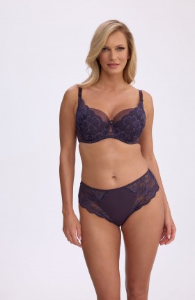 BIUSTONOSZ SEMI-SOFT EVELYN BS 1342 FIOLETOWY