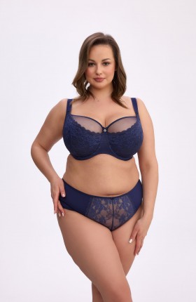 BIUSTONOSZ SEMI-SOFT MARTINA MAXI BSM 1375 GRANATOWY