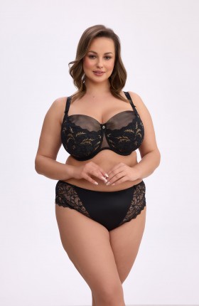 BIUSTONOSZ SEMI-SOFT EMILIA MAXI BSM 1398 CZARNY