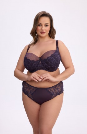 BIUSTONOSZ SEMI-SOFT EVELYN MAXI BS 1342 FIOLETOWY