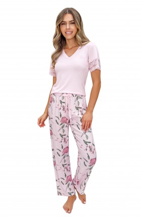 PIŻAMA DAMSKA LONG GABRIELA