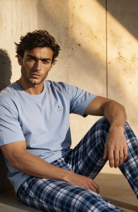 PIŻAMA MĘSKA 134/216 BELL ROCK KR