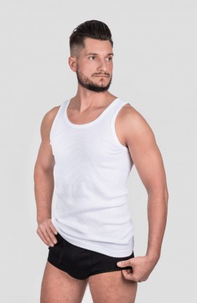PODKOSZULEK MĘSKI BIAŁY 0816-1 RAM R.5XL