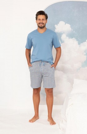 PIŻAMA MĘSKA 6003 KR R.2XL-3XL