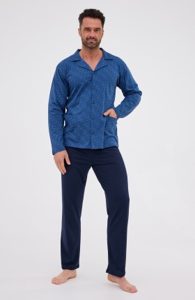 PIŻAMA MĘSKA 114/78 DR R.3XL-5XL