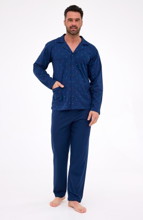 PIŻAMA MĘSKA 114/79 DR R.3XL-5XL