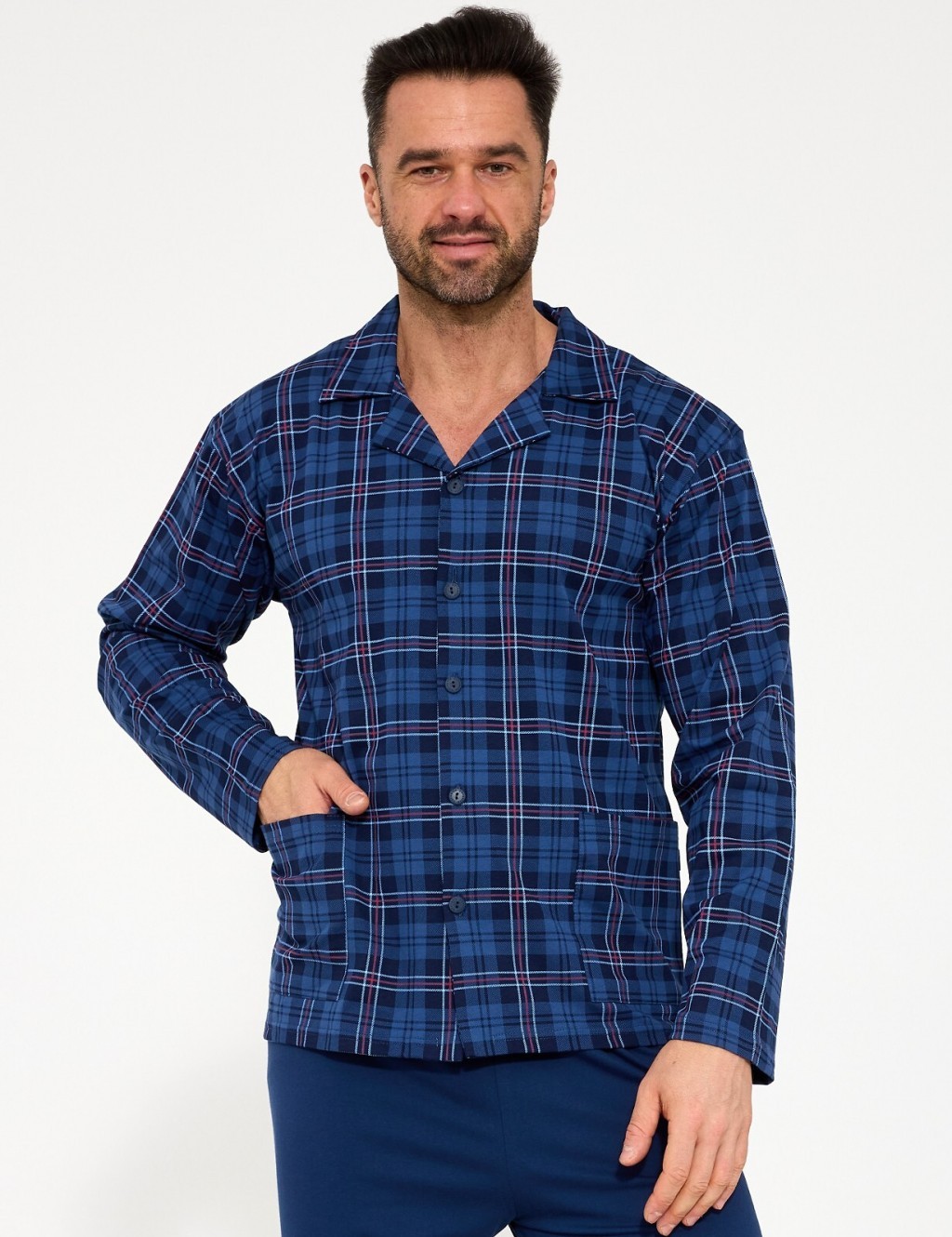 PIŻAMA MĘSKA 114/84 DR R.3XL-5XL
