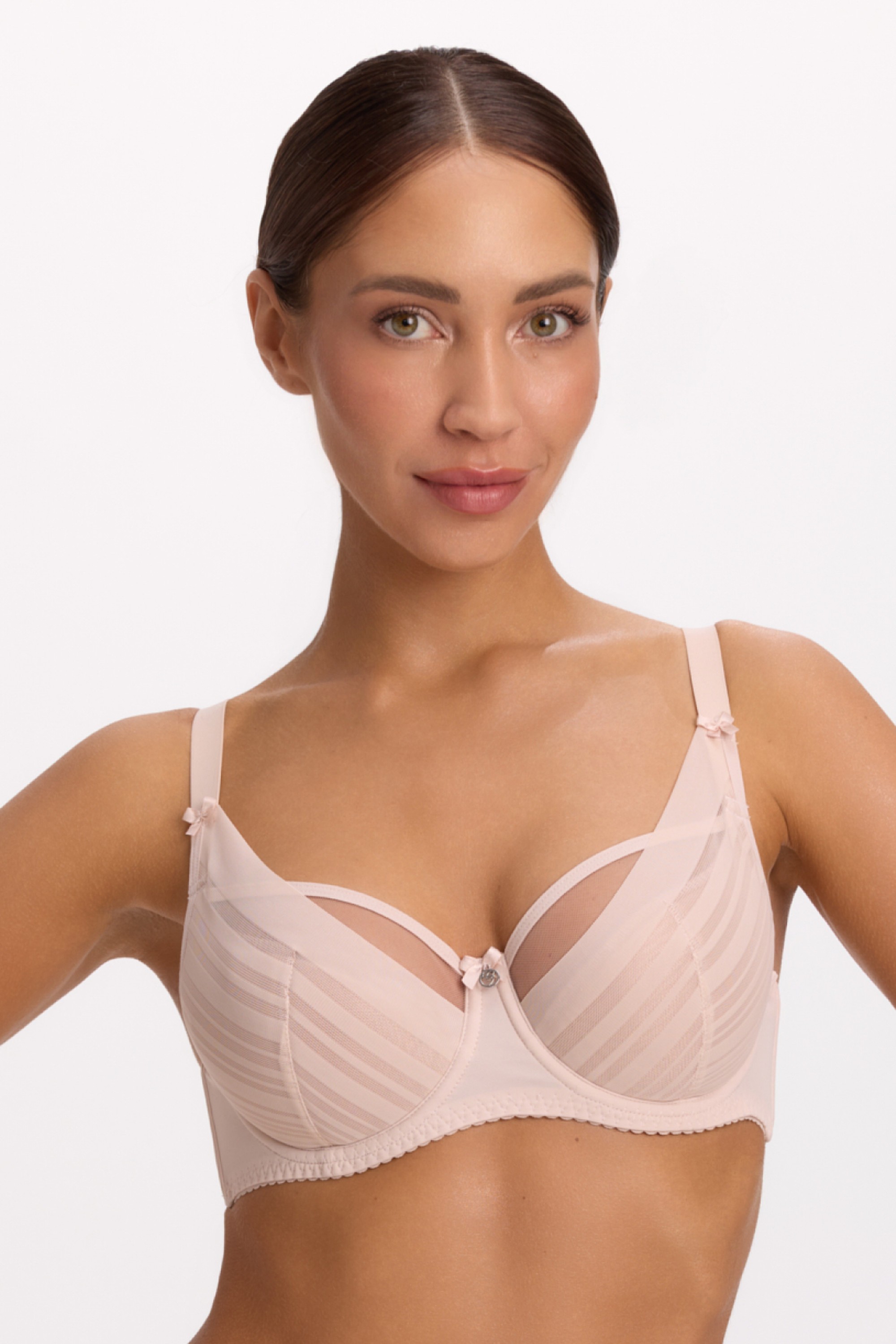 BIUSTONOSZ SEMI-SOFT ALICIA BS 1395 PERŁOWY