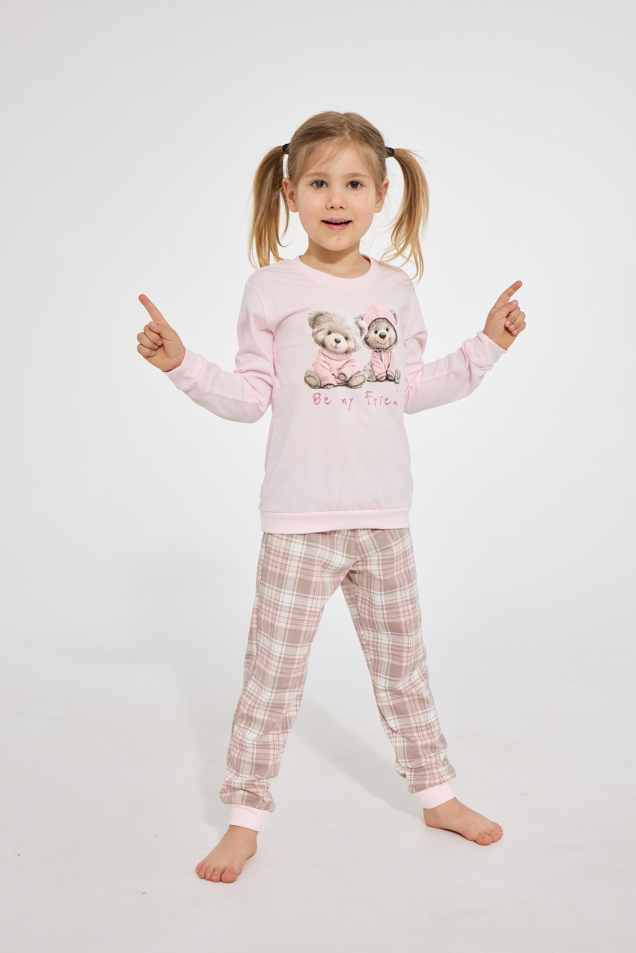 PIŻAMA GIRL KIDS 594/202 BE MY FRIEND DR