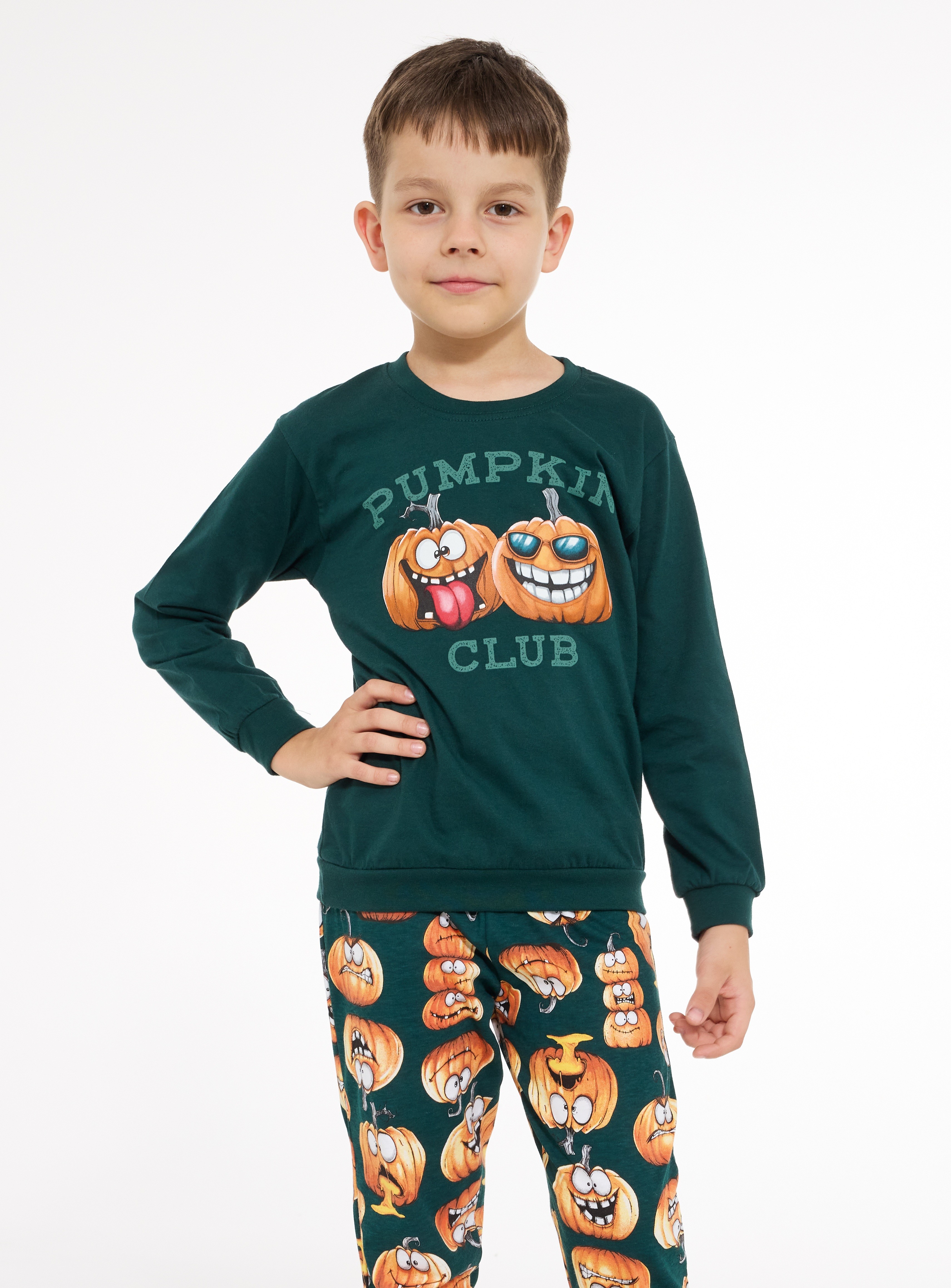 PIŻAMA BOY KIDS 593/187 PUMPKIN CLUB DR