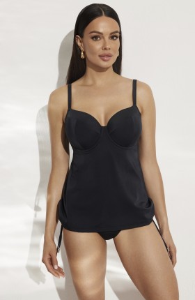 KOSZULKA KĄPIELOWA ST 22 FULL CUP BLACK MAXI