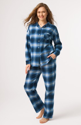 PIŻAMA DAMSKA LNS 465 DR R.2XL-3XL DR