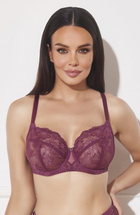 BIUSTONOSZ AV 2328 SOFT SIDE SUPPORT  MULLBERRY WINE