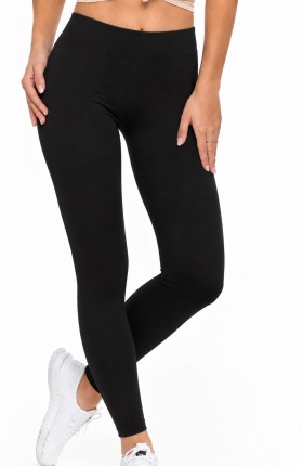 LEGGINSY LE012 GŁADKIE